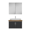 Minar Banyo Dolabı 85Cm As2K+2K2A+Tzg Beyaz