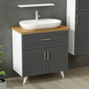 Minar Banyo Dolabı 85Cm Ay2K1Ç+1Ea1R+Tzg+Boy Beyaz