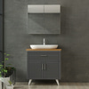 Minar Banyo Dolabı 85Cm Ay2K1Ç+2K2A+Tzg Beyaz