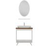 Minar Banyo Dolabı 85Cm Ay2K+1Ea1R+Tzg Beyaz