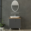 Minar Banyo Dolabı 85Cm Ay2K+1Ea1R+Tzg Beyaz