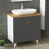 Minar Banyo Dolabı 85Cm Ay2K+1Ea1R+Tzg+Boy Beyaz