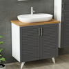 Minar Banyo Dolabı 85Cm Ay2K+1Ya1R+Tzg+Boy Beyaz