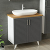 Minar Banyo Dolabı 85Cm Ay2K+2K2A+Tzg+Boy Beyaz