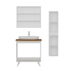 Minar Banyo Dolabı 85Cm Ay2K+2K2A+Tzg+Boy Beyaz