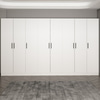 Minar Kale 210 Cm 8 Kapaklı 4B Raf Portmanto Beyaz
