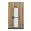 Minar Kale 3 Kapaklı 1 Aynalı 2 Ç Dolap Ve Yüklük Antrasit Dore