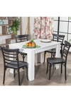 Mobetto Efes Home Mutfak Sandalye 4 Adet – Siyah