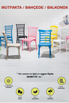 Mobetto Home Mutfak Sandalyesi 4 Adet - Beyaz