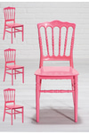 Mobetto Miray Home Mutfak Sandalyesi 4 Adet - Pembe