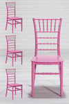 Mobetto Soho Home Mutfak Sandalyesi 4 Adet-pembe