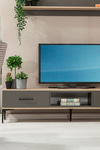 Modalife 180x40 Kapaklı+raflı Tv Ünitesi - Palmira Bitter