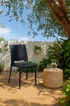 Modalife 4 Adet Bahçe Rattan Sandalye, Bahçe&Balkon&Havuz Kenarı Rattan Örme Dış Mekan Koltuğu