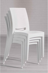 Modalife 4 Adet Bahçe Rattan Sandalye, Bahçe&Balkon&Havuz Kenarı Rattan Örme Dış Mekan Koltuğu