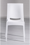 Modalife 4 Adet Bahçe Rattan Sandalye, Bahçe&Balkon&Havuz Kenarı Rattan Örme Dış Mekan Koltuğu