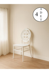 Modalife 4 Adet Sahra Mutfak Sandalyesi, Yemek, Bahçe, Kafe, Modern Sandalye