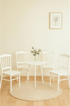 Modalife 4 Adet Serena Beyaz Mutfak Sandalyesi, Yemek, Bahçe, Kafe, Modern Sandalye