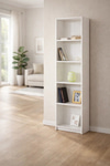 Modalife Almira 5 Raflı Kitaplık - Beyaz