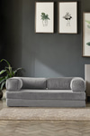 Modalife Legoom 90x200 Açılır Kanepe Yatak Olabilen Rahatlama , Aktivite Koltuğu, Gri 90x200