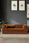 Modalife Legoom 90x200 Açılır Kanepe Yatak Olabilen Rahatlama , Aktivite Koltuğu, Turuncu-kiremit 90x200