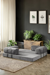 Modalife Legoom 90x200 Açılır Kanepe Yatak Olabilen Rahatlama , Aktivite Koltuğu, Gri 90x200