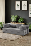 Modalife Legoom 90x200 Açılır Kanepe Yatak Olabilen Rahatlama , Aktivite Koltuğu, Gri 90x200