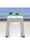Modalife Şile Pratik Bahçe, Balkon, Teras Oturma Grubu 1-1-1-1-Sehpa Bahçe Takımı, Bahçe Mobilyası / Beyaz