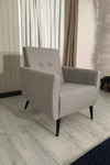 Modalife Soho Berjer Salon&oturma Odası Kanepe - Gri