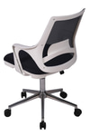 Ofisbazaar Buya Beyaz Fileli Çalışma Koltuğu | Ergonomik Şef Ve Toplantı Koltuğu Siyah Fileli