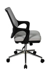 Ofisbazaar Buya Fileli Çalışma Koltuğu | Ergonomik Şef Ve Toplantı Koltuğu Gri