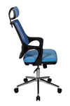 Ofisbazaar Buya Fileli Ofis Koltuğu | Ergonomik Ve Modern Tasarım Açık Mavi