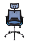 Ofisbazaar Buya Fileli Ofis Koltuğu | Ergonomik Ve Modern Tasarım Açık Mavi