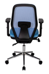 Ofisbazaar Dali Fileli Çalışma Koltuğu | Ergonomik Şef Ve Toplantı Koltuğu Açık Mavi