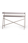 Ofisbazaar Home Desk 120X60 Cm – Üst Raflı Metal Ayaklı Çalışma Masası