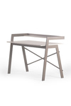 Ofisbazaar Home Desk 120X60 Cm – Üst Raflı Metal Ayaklı Çalışma Masası