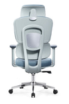 Ofisbazaar Ocean Premium Ergonomik Yönetici Koltuğu | Başlıklı Ve Bel Ayarlı Ofis Koltuğu Mavi