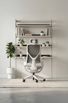 Ofisbazaar Shelf X-Pro Home Desk 120X60 Cm Duvara Monte Raflı Çalışma Masası