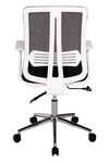 Ofisbazaar UP Beyaz Fileli Çalışma Koltuğu | Ergonomik Şef Ve Toplantı Koltuğu Siyah Fileli