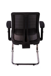 Ofisbazaar UP Deri Misafir Koltuğu | Ergonomik Toplantı Ve Bekleme Koltuğu Martin 06- Gri Deri