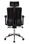 Ofisbazaar UP Deri Yönetici Koltuğu | Ergonomik Ve Modern Tasarım Martin 01- Siyah Deri