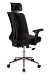 Ofisbazaar UP Deri Yönetici Koltuğu | Ergonomik Ve Modern Tasarım Martin 01- Siyah Deri