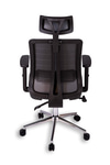 Ofisbazaar UP Deri Yönetici Koltuğu | Ergonomik Ve Modern Tasarım Martin 06- Gri Deri