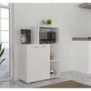 Pars Mutfak Dolabi - Firin Dolabi Beyaz 900X400X1230 Mm
