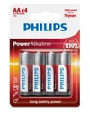Philips Alkaline Pil Aa 4Lü Paket Lr6P4B/10