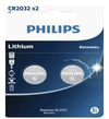 Philips Düğme Pil Cr2032 2Li Paket Cr2032P2/01B