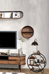Plüton Ceviz Lambader Retro 3 Başlıklı