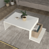 Pot Orta Sehpa Beyaz-Cordoba 80X60X31,8 Cm