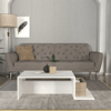 Pot Orta Sehpa Beyaz-Cordoba 80X60X31,8 Cm