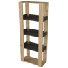 Raun Kitaplik Sepeti - Antrasit 60X150X28,6 Cm
