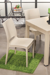 Sandalie 6 Adet Rattan Cappucino Sandalye / Balkon-bahçe-teras